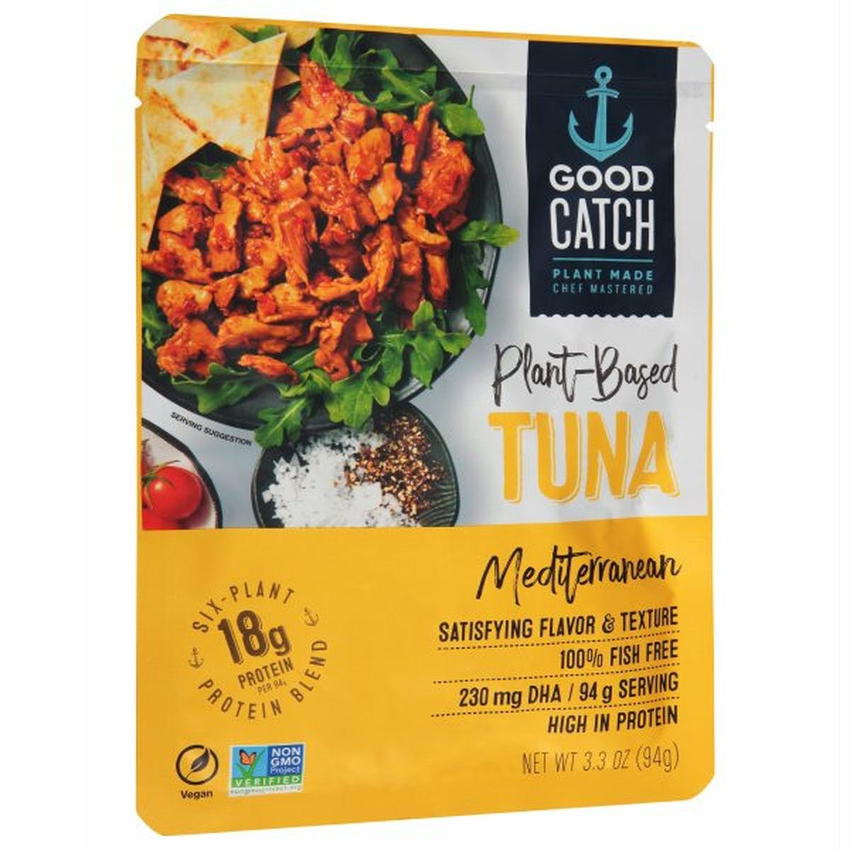 Calories in Good Catch Tuna, Mediterranean, Plant-Based