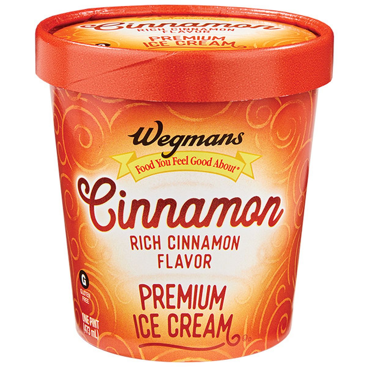 Calories in Wegmans Cinnamon Premium Ice Cream
