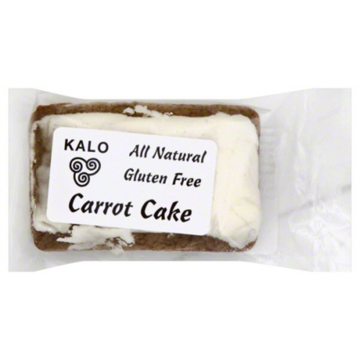 Calories in Kalo Foods Carrot Cake