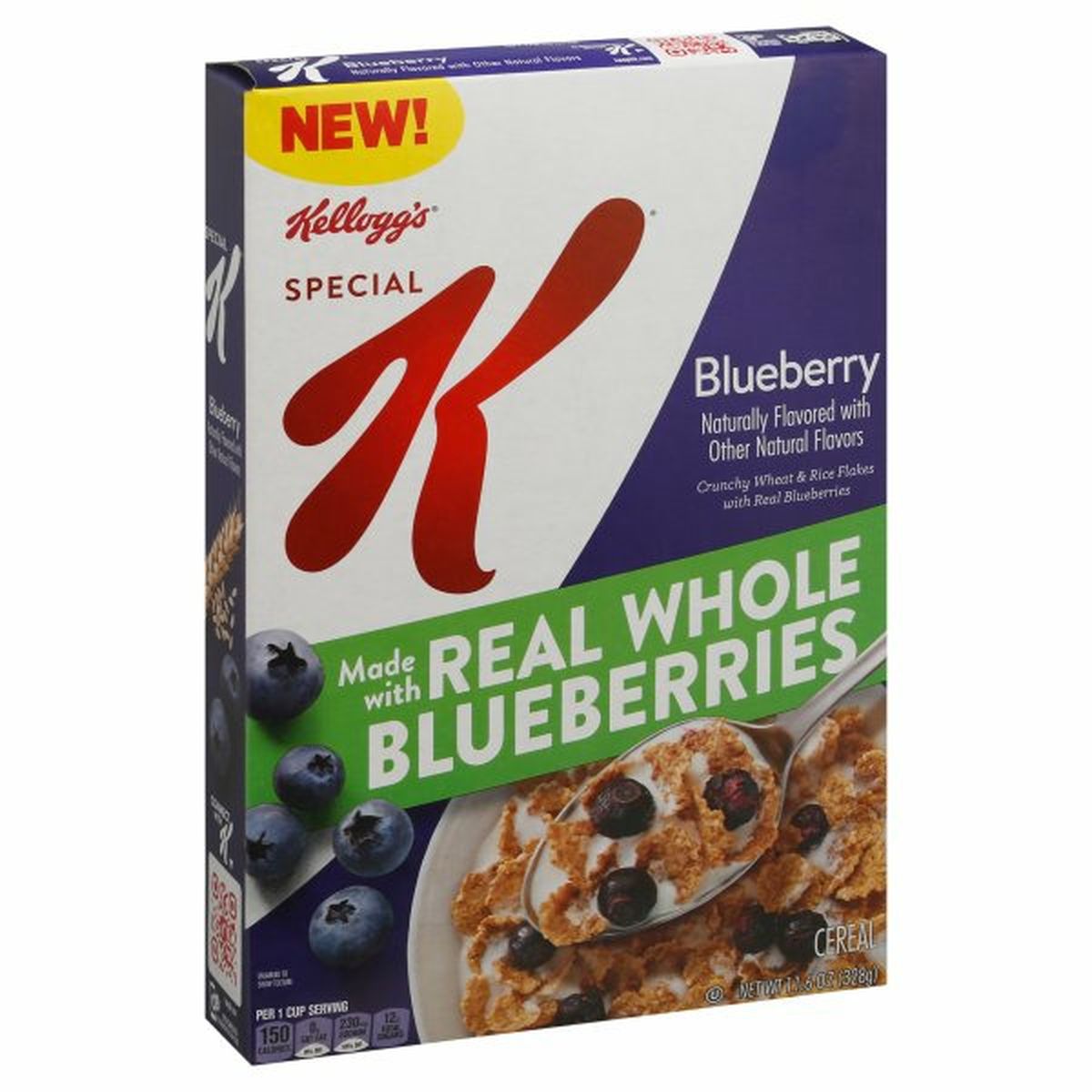 Calories in Kellogg's Special K Cereal, Blueberry