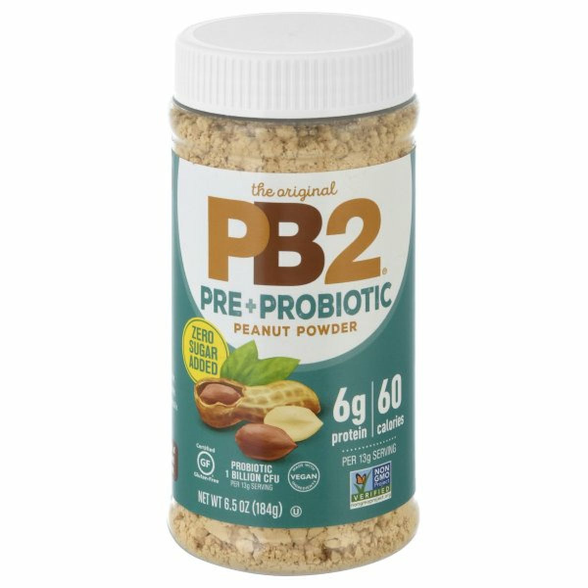 Calories in PB2 Peanut Powder, Pre + Probiotic