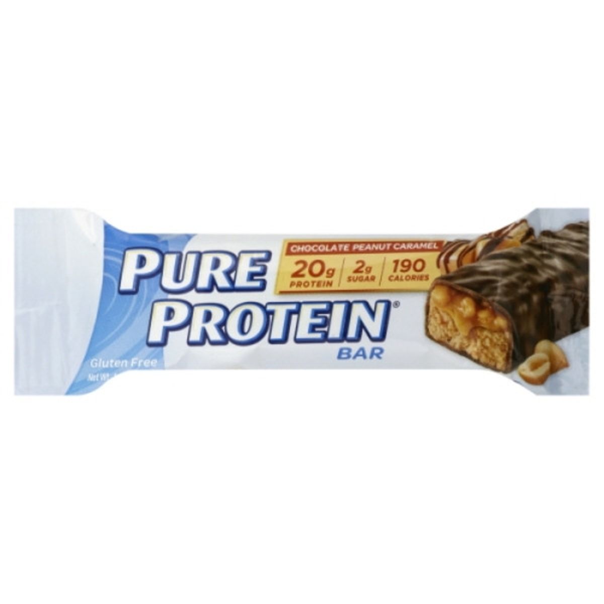 Calories in Pure Protein Protein Bar, Chocolate Peanut Caramel