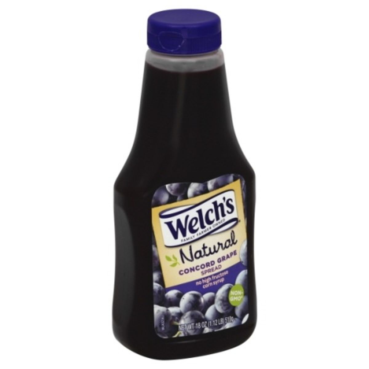 Calories in Welch's Natural Spread, Concord Grape