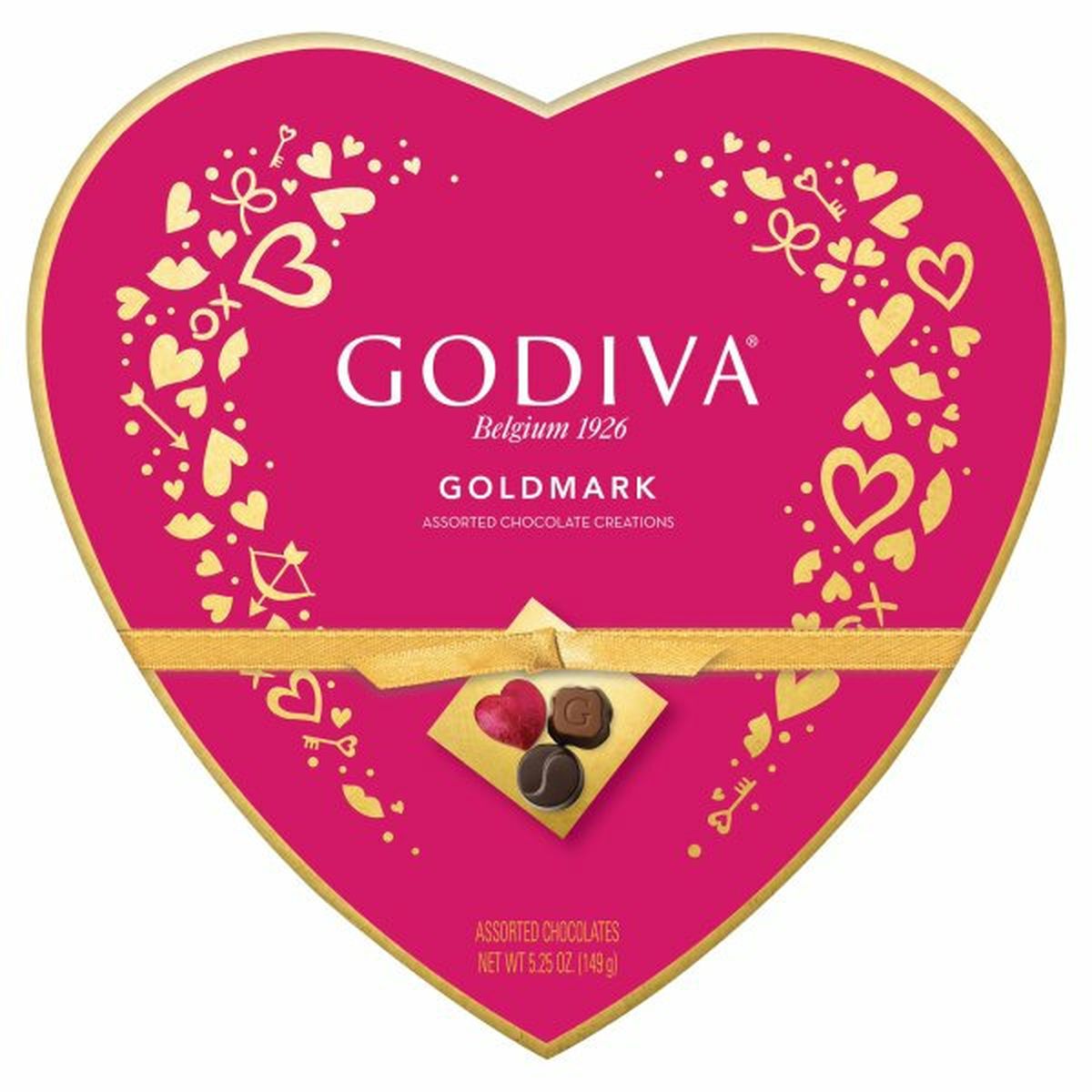 Calories in Godiva Goldmark Chocolates, Assorted