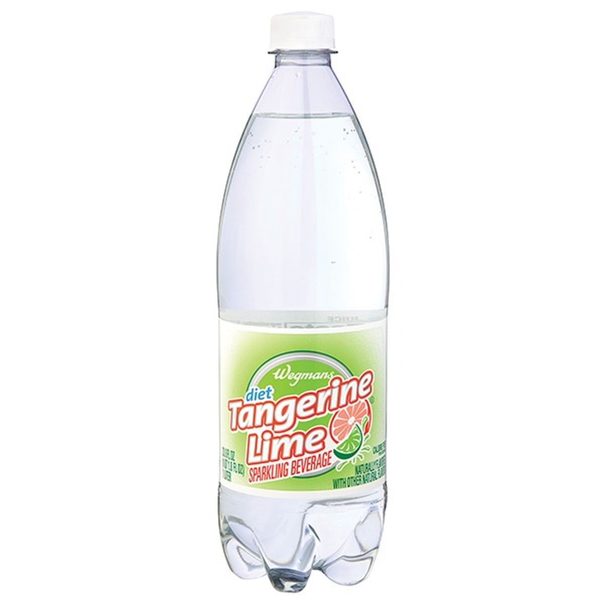 Calories in Wegmans Sparkling Beverage Tangerine Lime, Diet