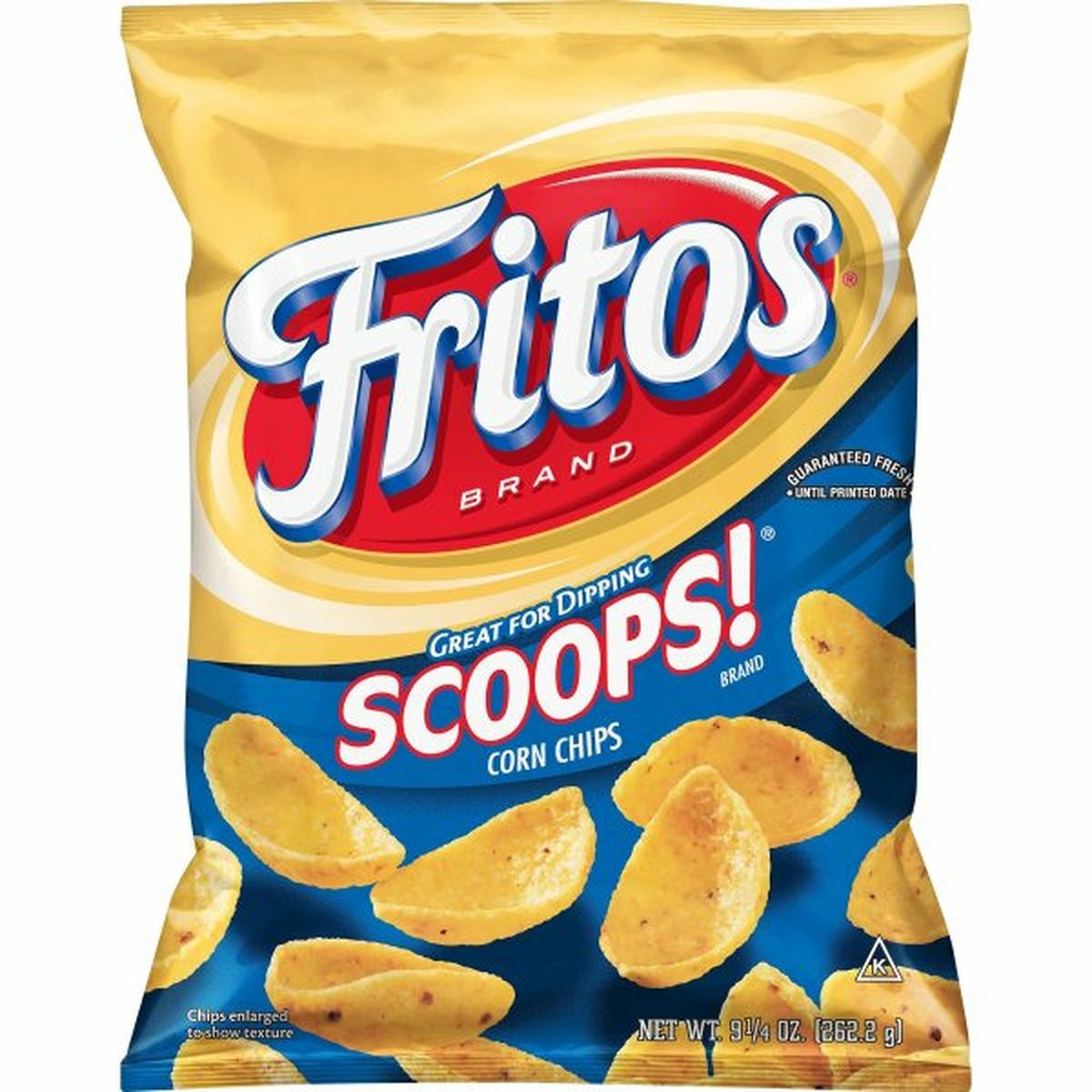 Calories in Fritos Scoops Corn Chips, Scoops