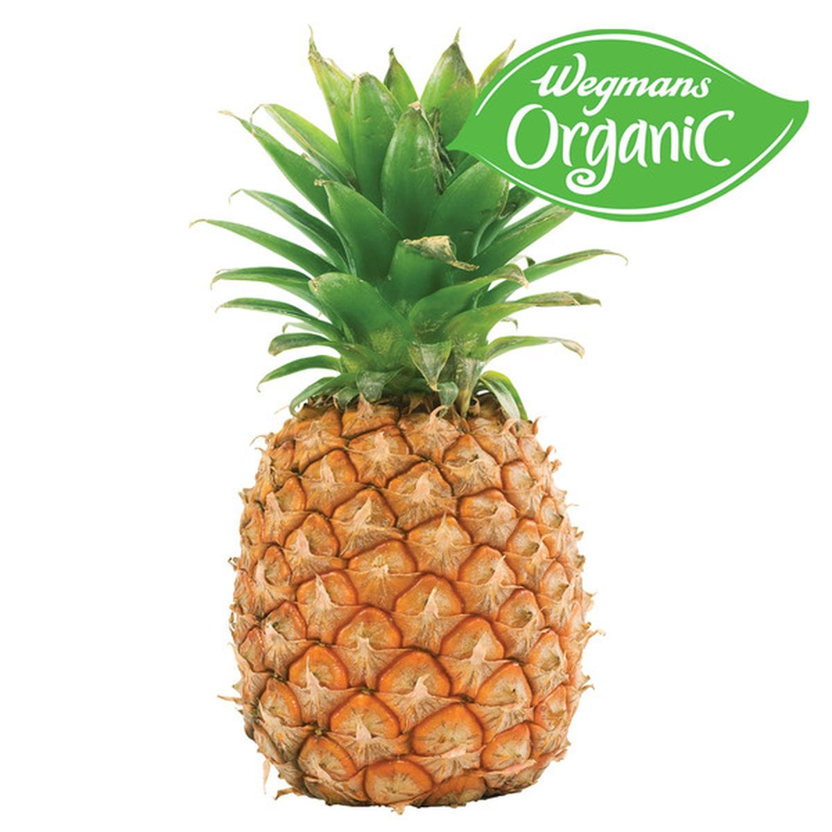 Calories in Wegmans Organic Pineapple