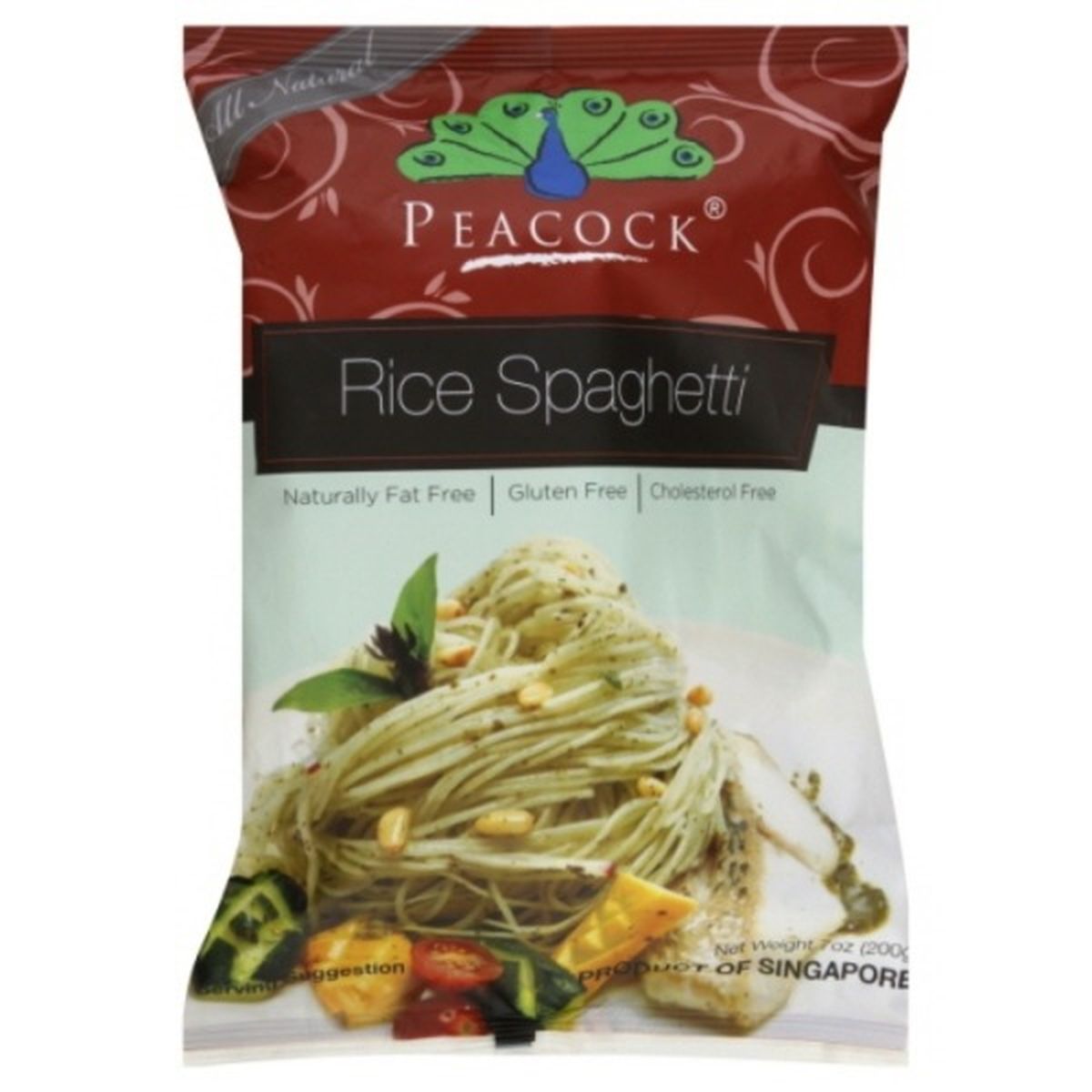 Calories in PEACOCK Rice Spaghetti