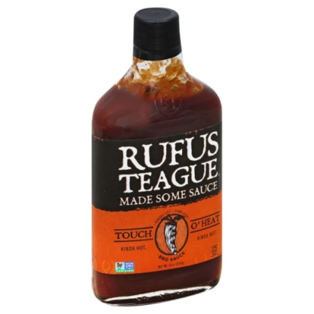 Calories in Rufus Teague BBQ Sauce, Touch O'Heat