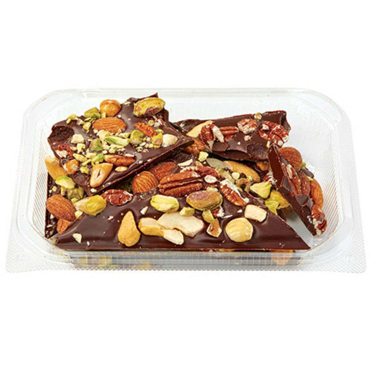 Calories in Wegmans Dark Chocolate Mixed Nut Bark