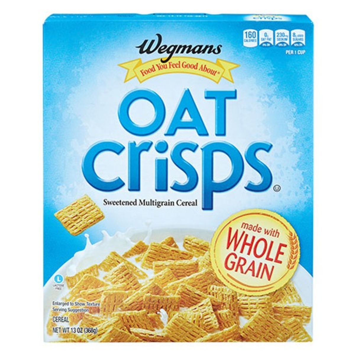 Calories in Wegmans Oat Crisps Multigrain Cereal
