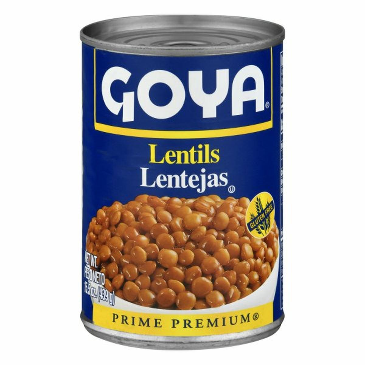Calories in Goya Lentils