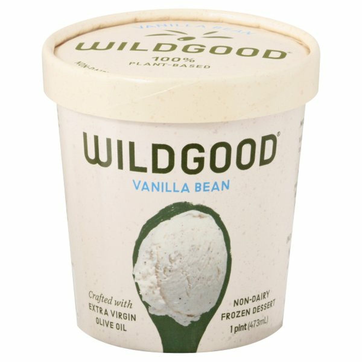 Calories in Wildgood Frozen Dessert, Non-Dairy, Vanilla Bean