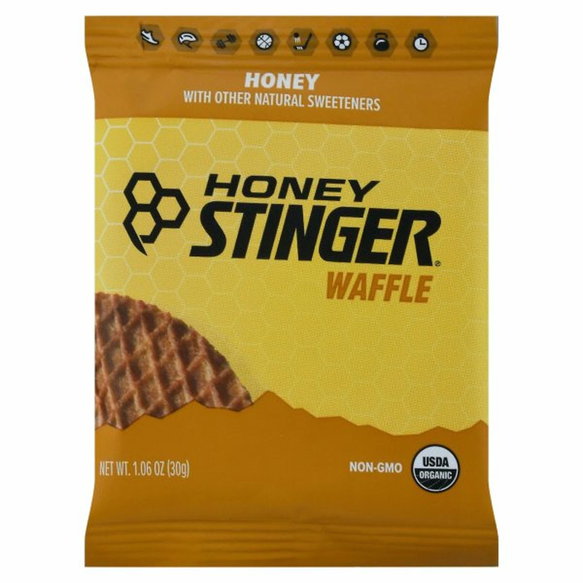 Calories in Honey Stinger Waffle, Honey