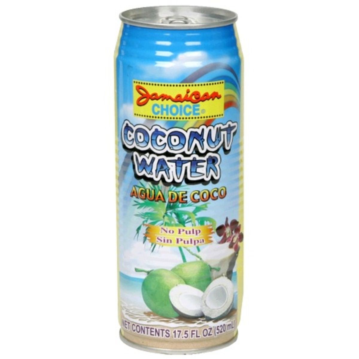 Calories in Jamaican Choice Coconut Water, No Pulp
