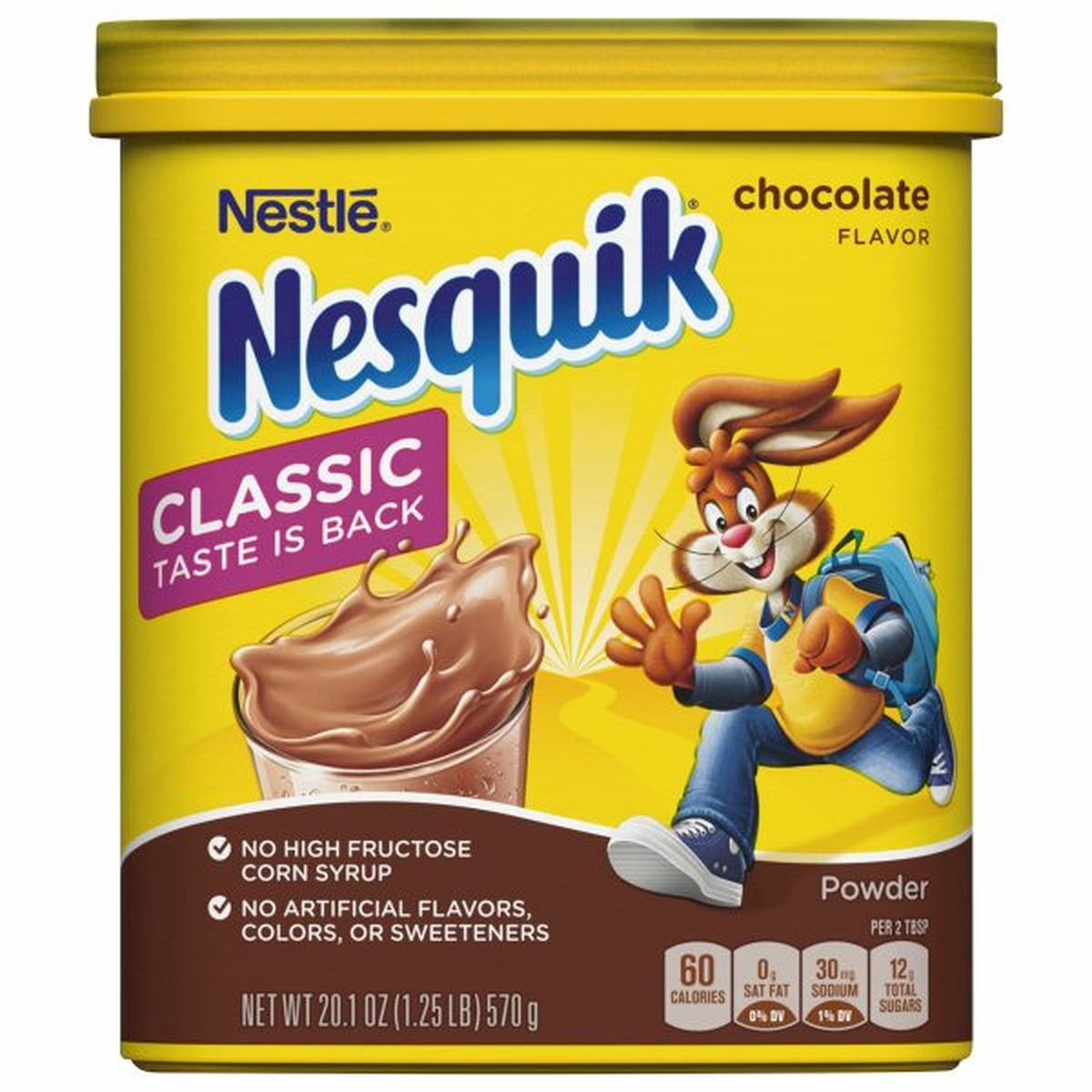 Calories in Nestle Nesquik Powder, Chocolate Flavor