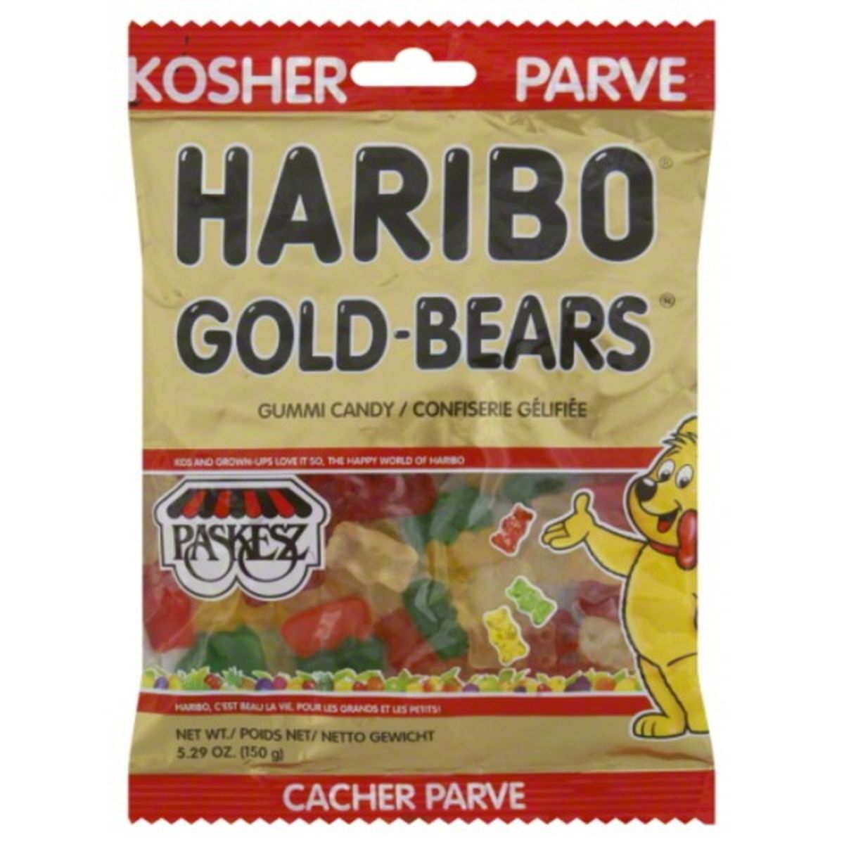 Calories in HARIBO Gold-Bears Gummi Candy