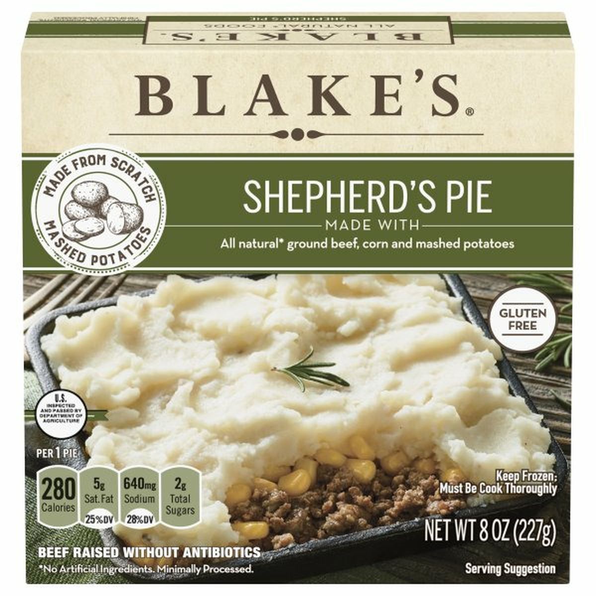 Calories in Blake's Shepherd's Pie