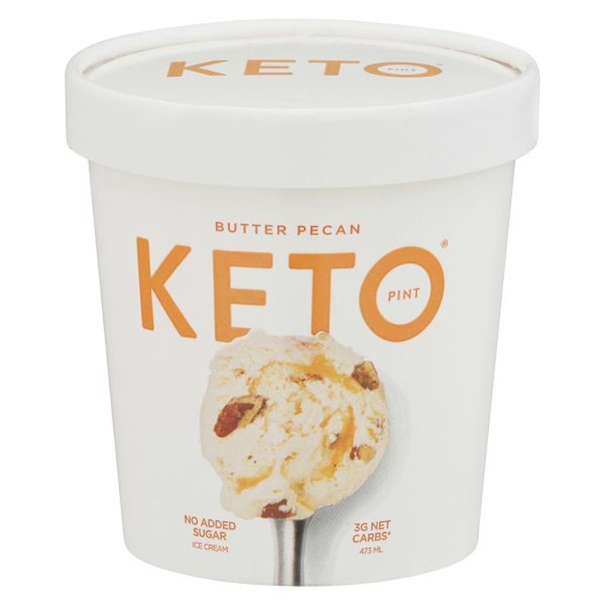 Calories in Keto Pint Ice Cream, Butter Pecan