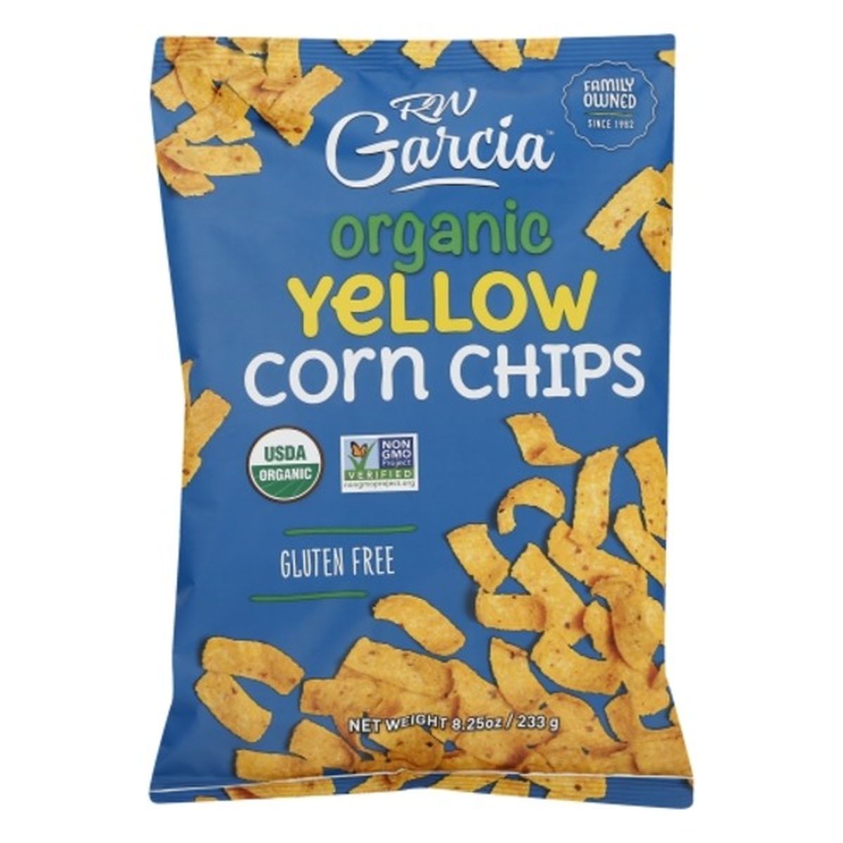 Calories in RW Garcia Corn Chips, Organic, Yellow