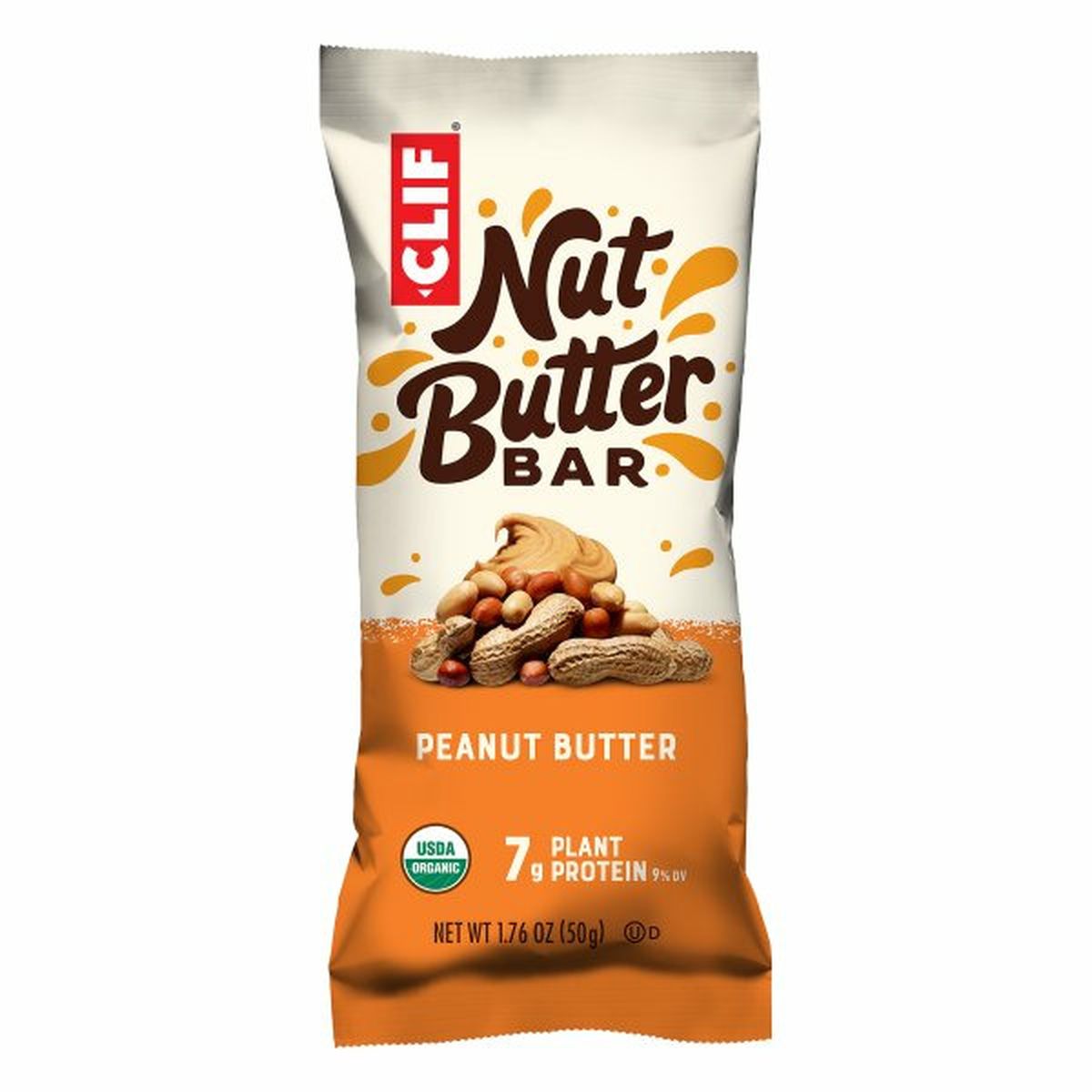 Calories in CLIF BAR Nut Butter Bar, Peanut Butter