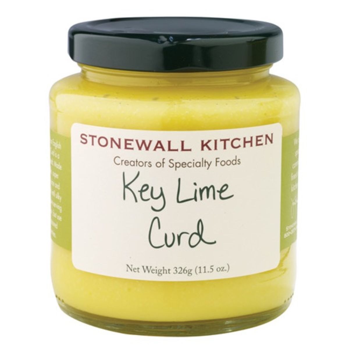 Calories in Stonewall Kitchen Key Lime Curd
