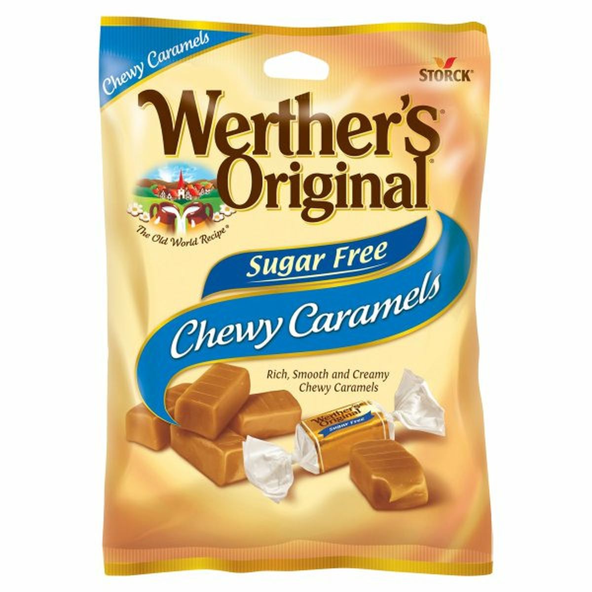 Calories in Werther's Original Original Chewy Caramels, Sugar Free