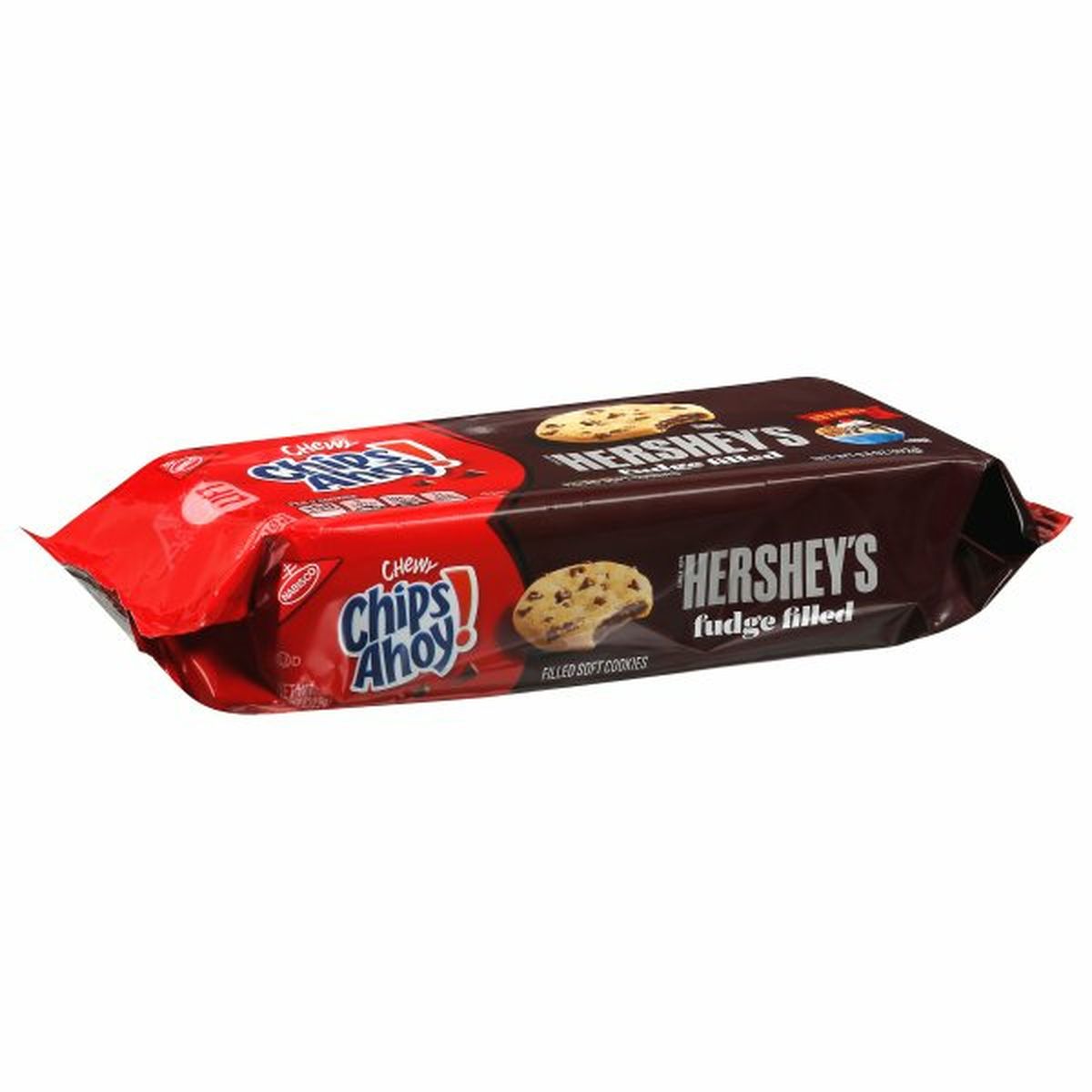 Calories in Chips Ahoy! Soft Cookies, Hershey's, Fudge Filled, Chewy