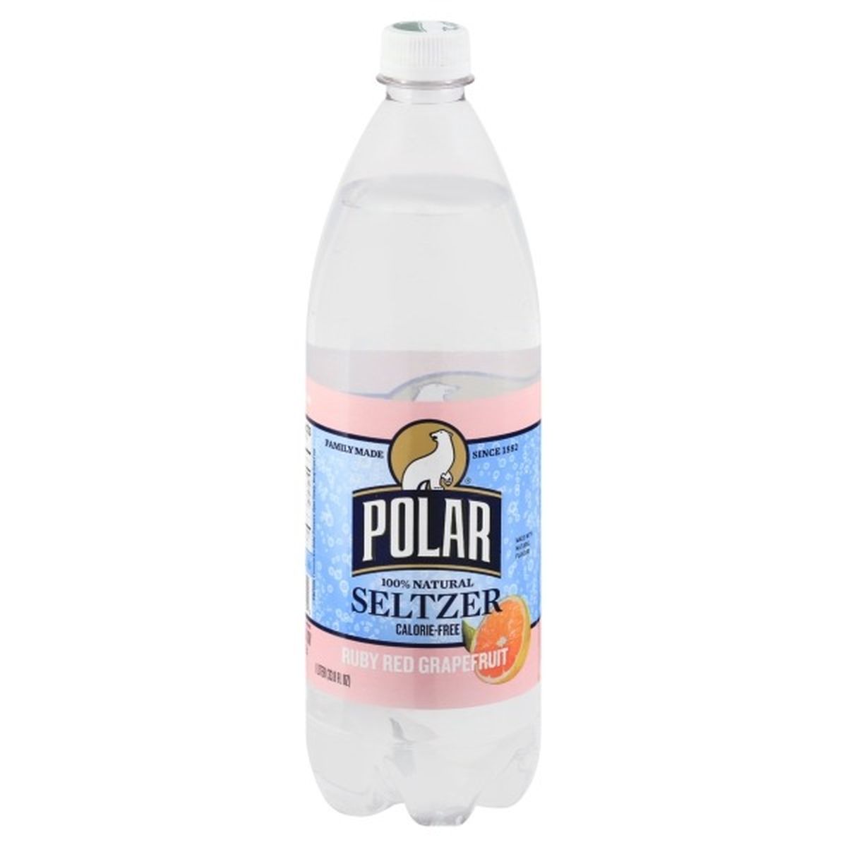 Calories in Polar Seltzer, 100% Natural, Ruby Red Grapefruit