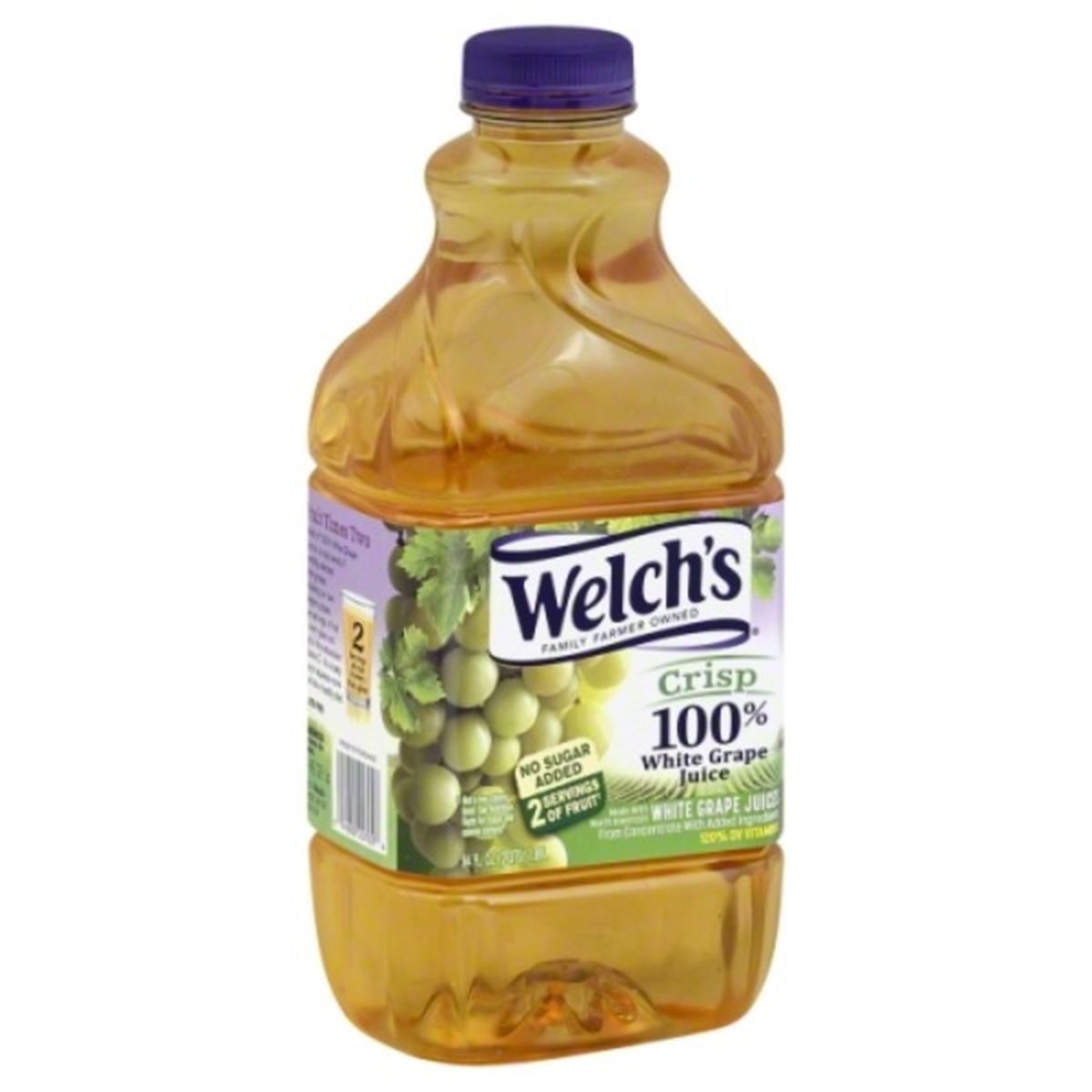 Calories in Welch's 100% Juice, White Grape