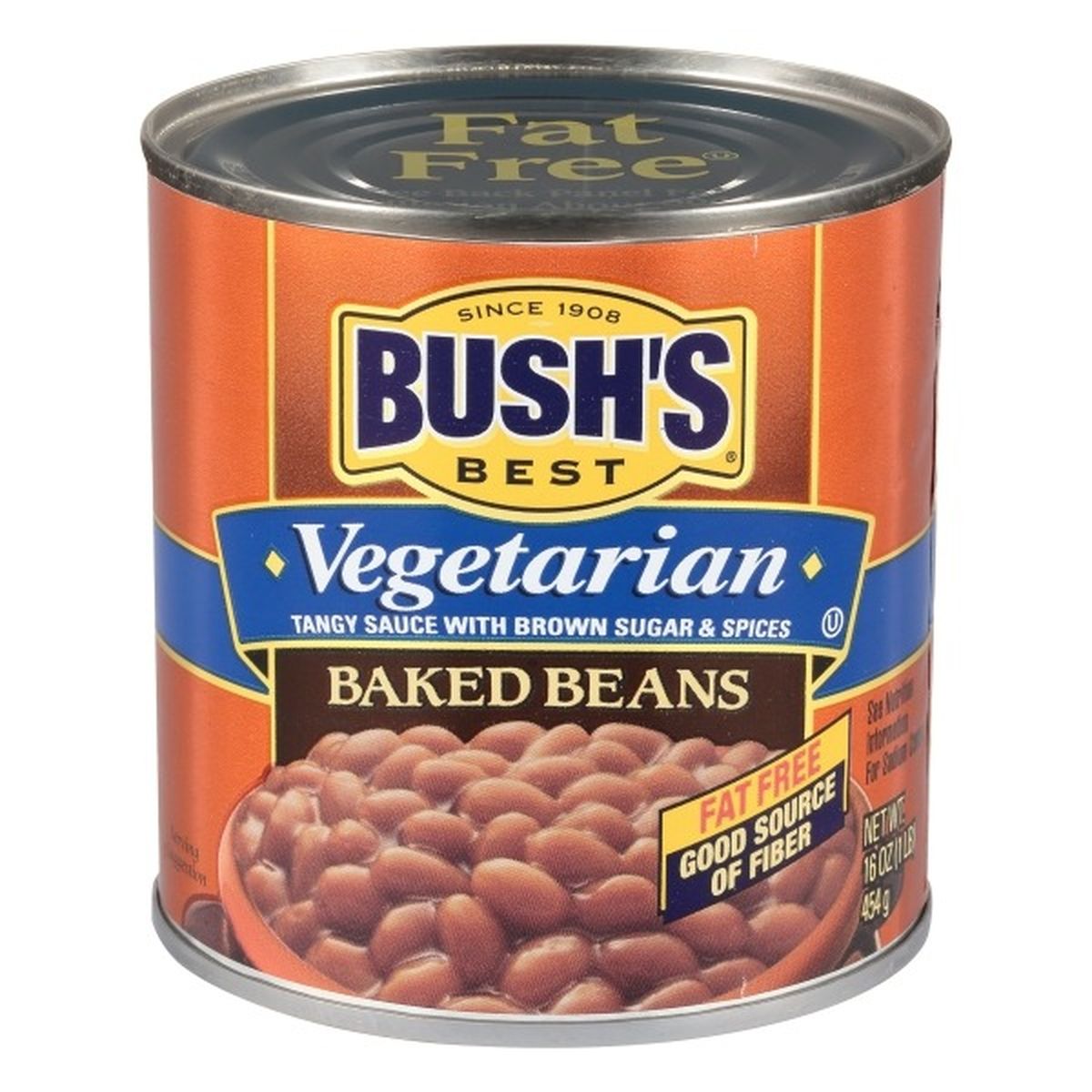 Calories in Bush's Best Baked Beans, Vegetarian