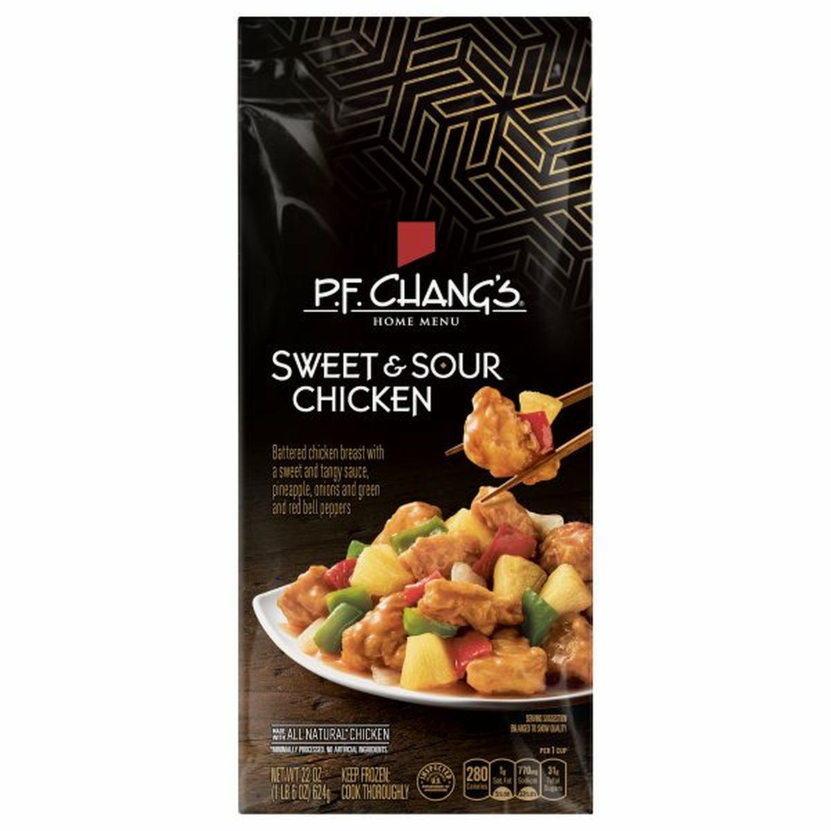 Calories in P.F. Chang's Home Menu Sweet & Sour Chicken