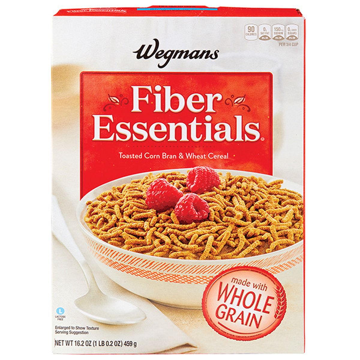 Calories in Wegmans Fiber Essentials Cereal