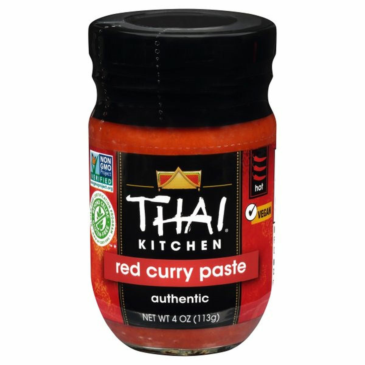 Calories in Thai Kitchens  Gluten Free Red Curry Paste