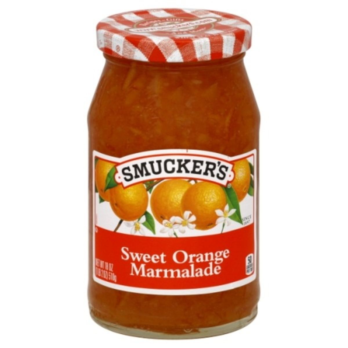 Calories in Smucker's Marmalade, Sweet Orange