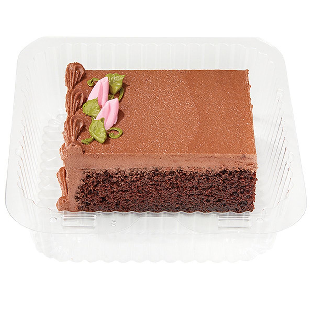 Calories in Wegmans Made with no Gluten Containing Ingredient Chocolate Cake slice with Chocolate Buttercreme Frosting