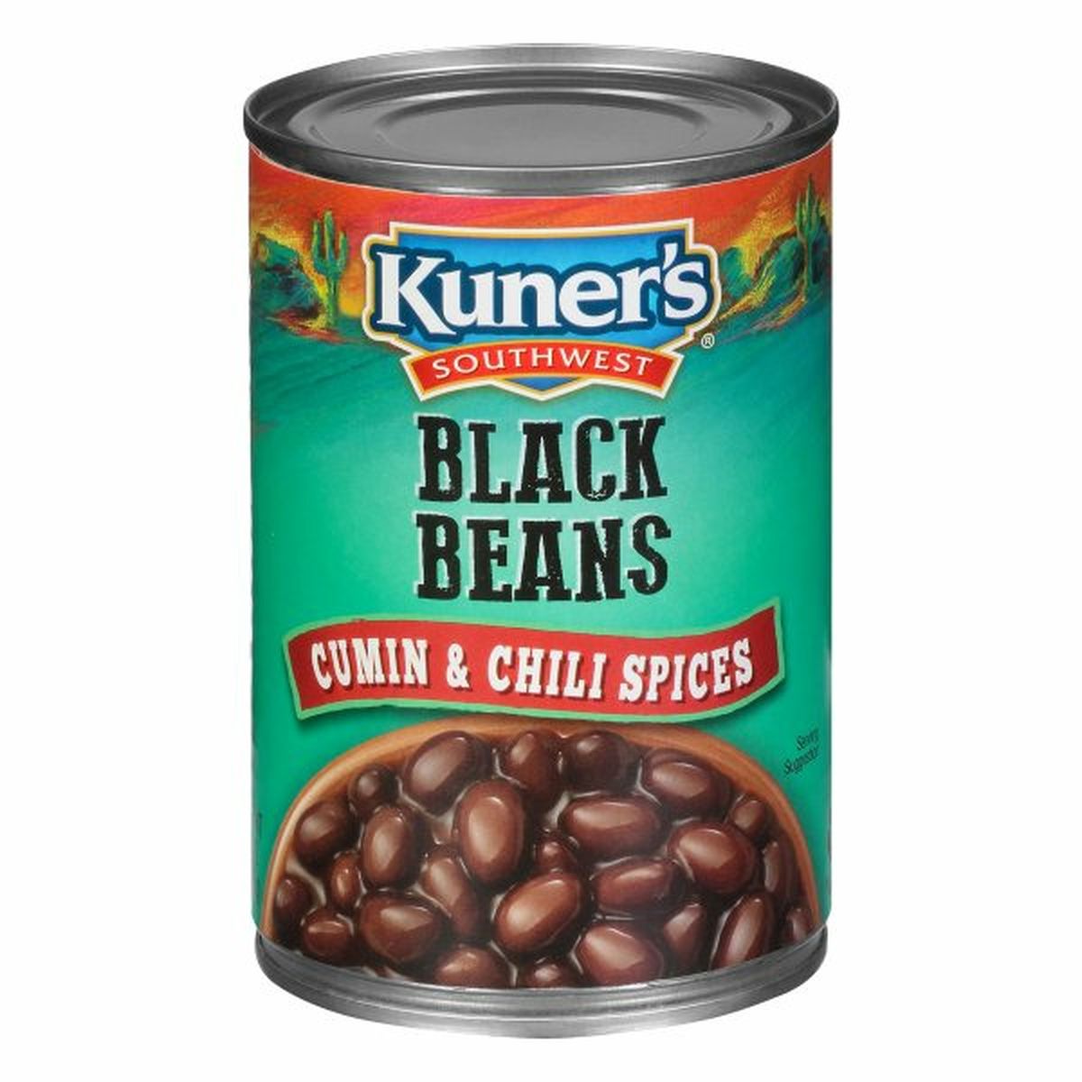 Calories in Kuner's Southwest Black Beans, Cumin & Chili Spices