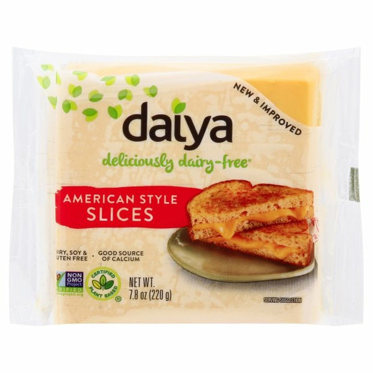 Calories in Daiya Cheeze Slices, American Style