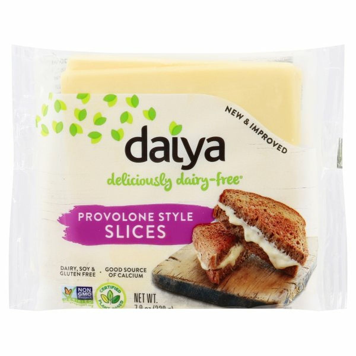 Calories in Daiya Cheeze Slices, Provolone Style