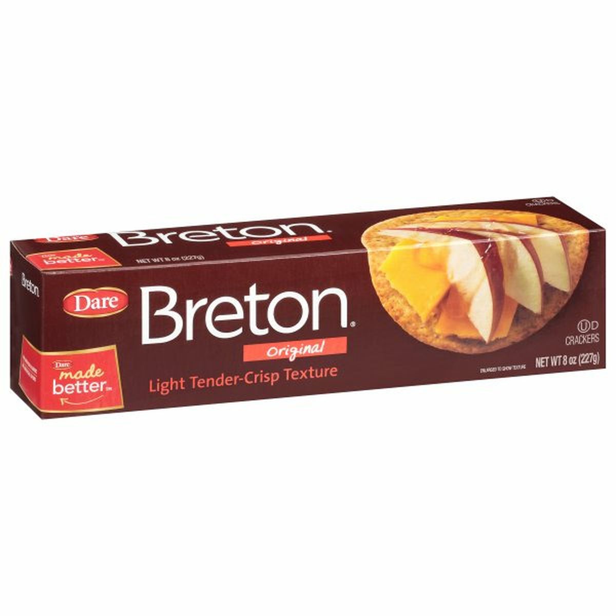 Calories in Dare Breton Crackers, Original