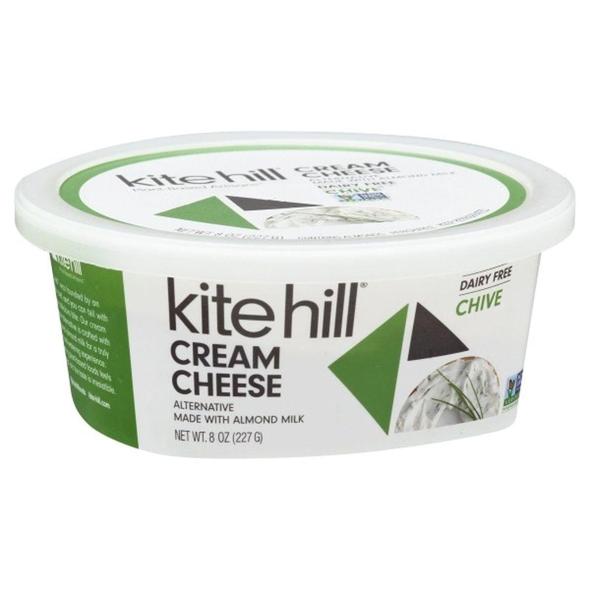 Calories in Kite Hill Cream Cheese, Dairy Free, Chive