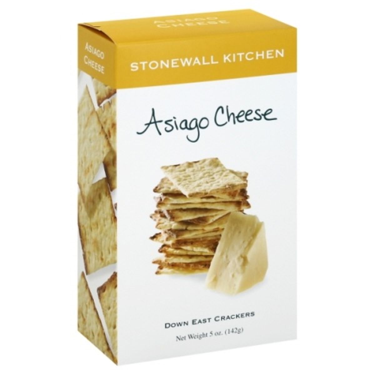Calories in Stonewall Kitchen Crackers, Down East, Asiago Cheese