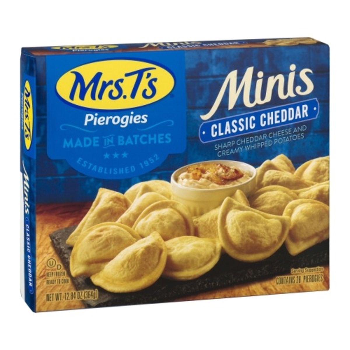 Calories in Mrs Ts Pierogies, Classic Cheddar, Minis