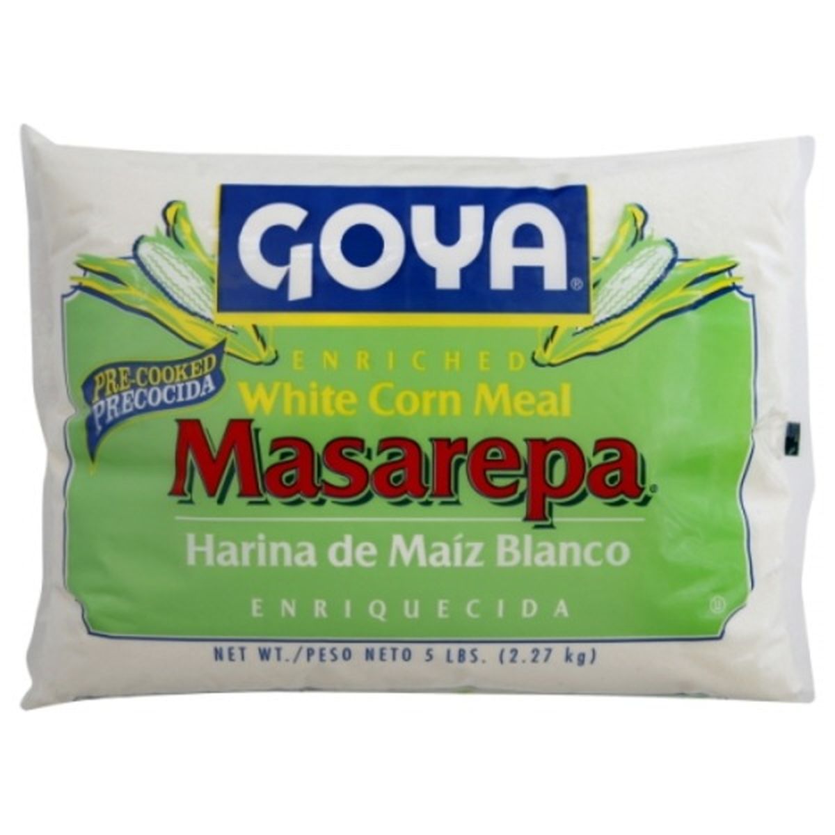 Calories in Goya Corn Meal, Enriched, White