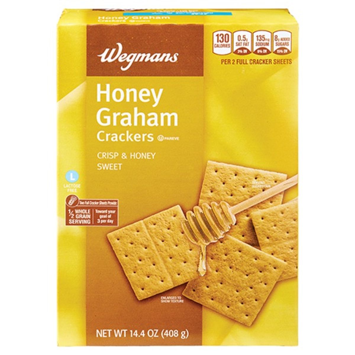 Calories in Wegmans Honey Graham Crackers