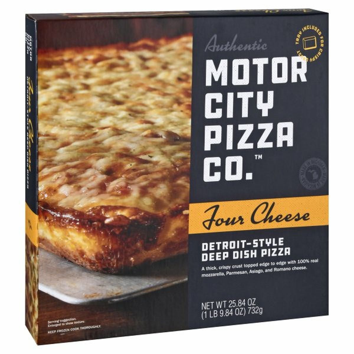 Calories in Motor City Pizza Pizza, Four Cheese