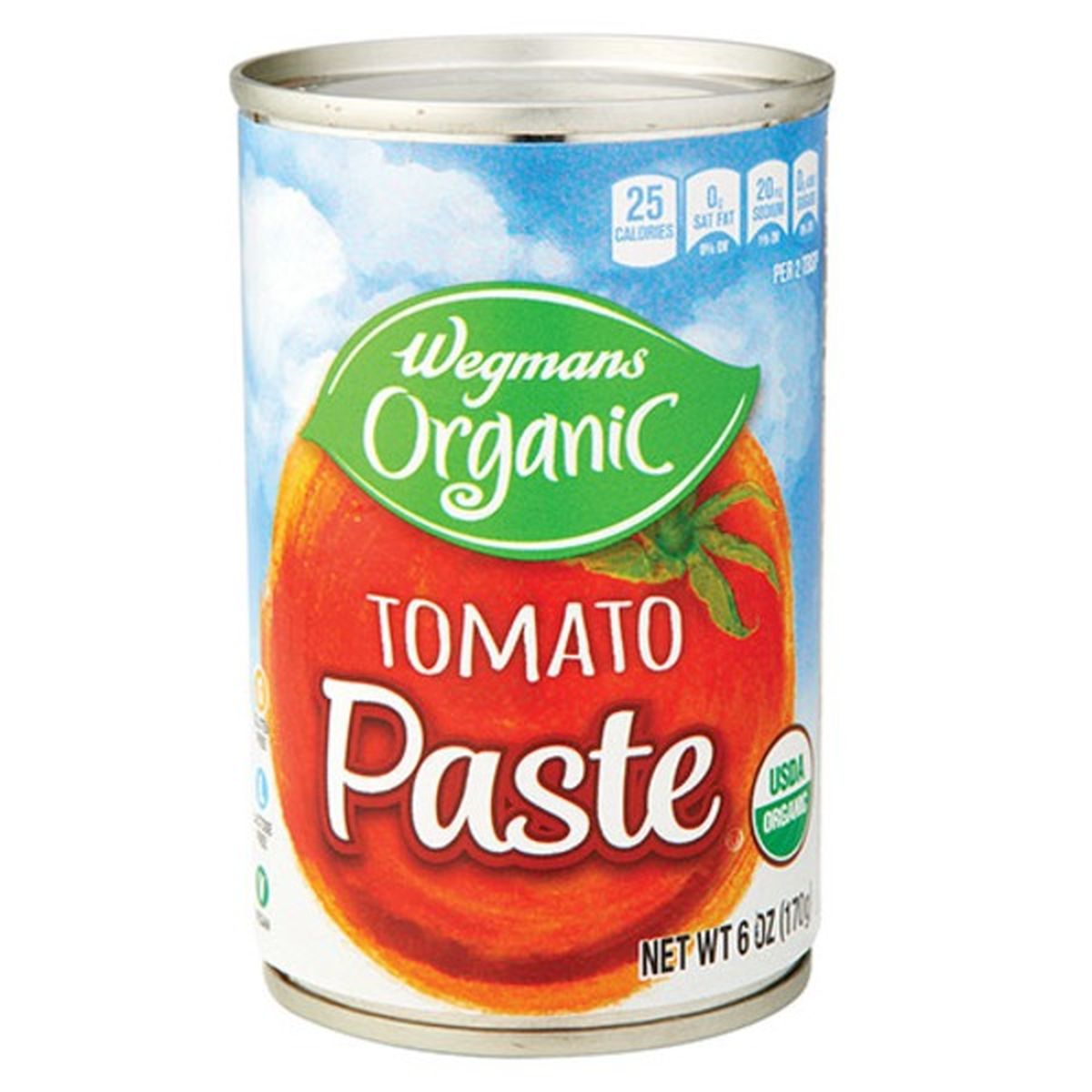 Calories in Wegmans Organic Tomato Paste
