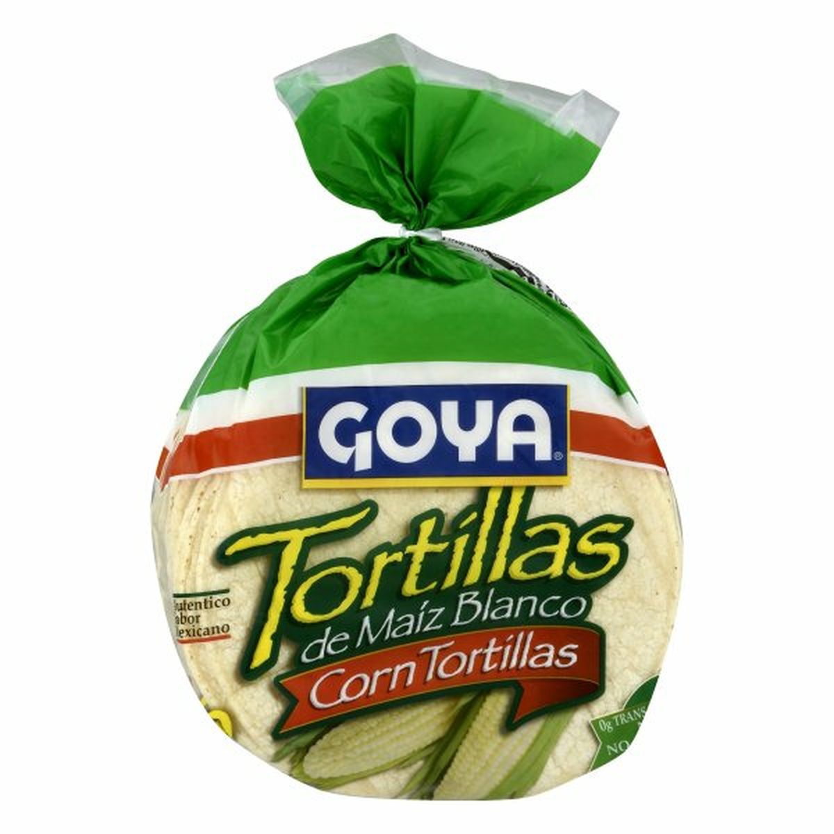 Calories in Goya Tortillas, Corn