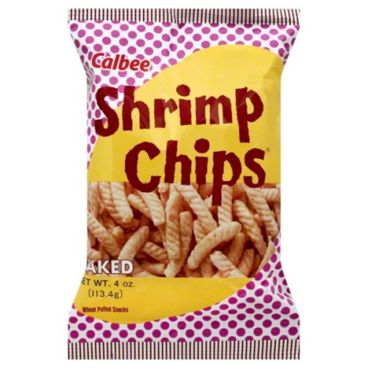 Calories in Calbee Chips, Baked, Shrimp