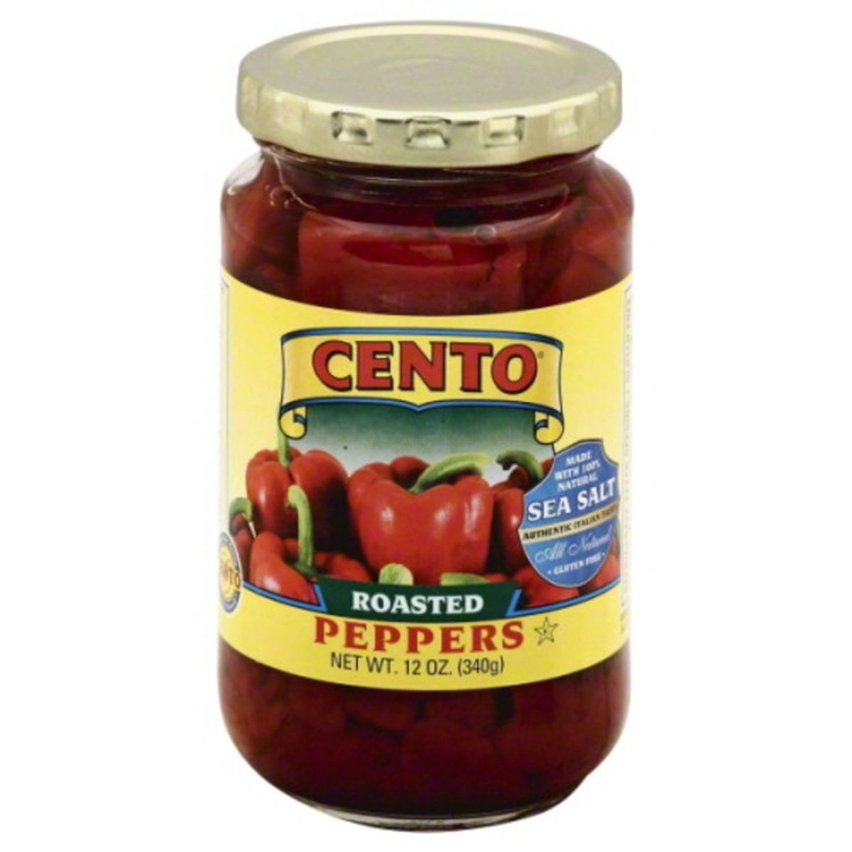 Calories in Cento Peppers, Roasted
